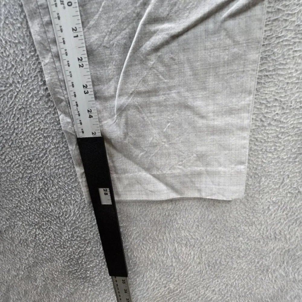 Lauren Ralph Men Pants 36W X 30L Gray Wool Dress Total Comfort‎ Black Label